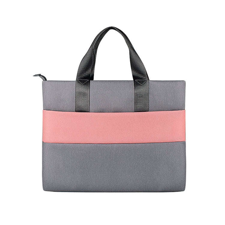 ST05DZ 14.1-15.4 Inch Universal Color Matching Portable Laptop Liner Bag(Pink and Gray)