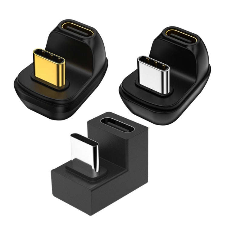 U-shaped Elbow Type-C/USB-C Male To Female Data Transfer Charging Adaptor, Interface form: 2.0