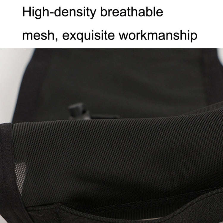 Large Capacity Elastic Mesh Close-fitting Mobile Phone Bag Cycling Mountaineering Kettle Bag, Siz...