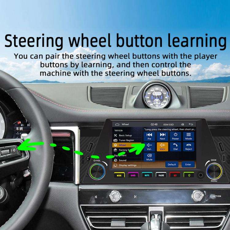 4.7 inch AUTO/CarPlay Navigation Bluetooth FM Radio Car MP5(161C)