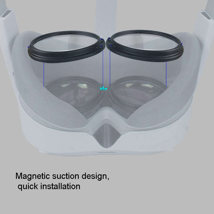 For Pico 4 Myopia Lens Magnetic Eyeglass Frame.Spec: Glasses Frame