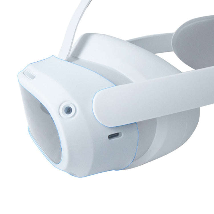 For Pico 4 VR Glasses Silicone Protective Cover(White)
