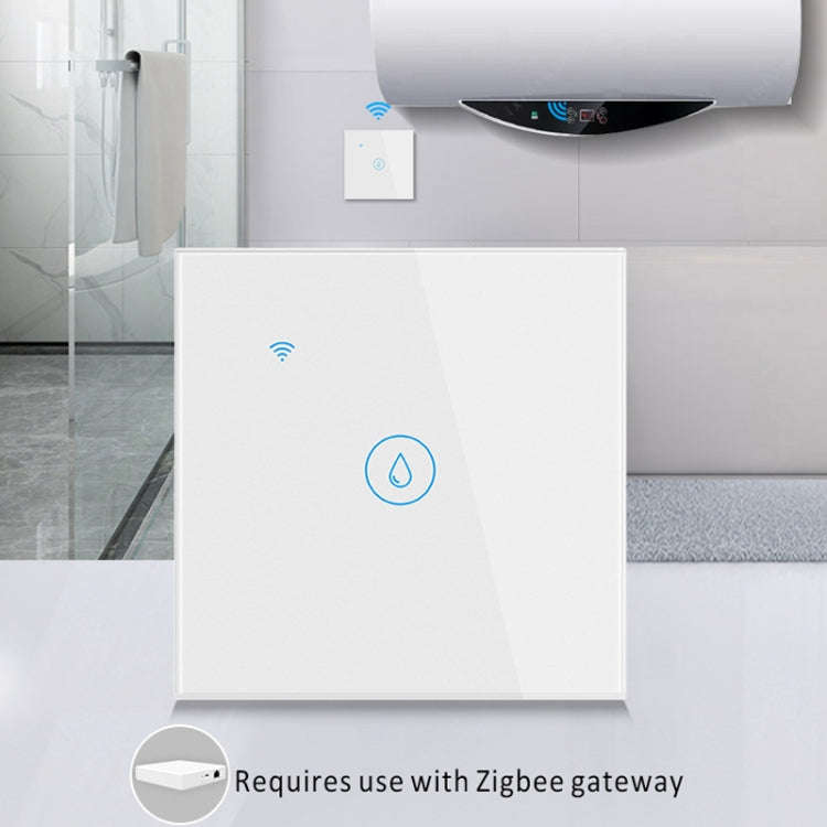WIFI 20A Water Heater Switch Black High Power Time Voice Control EU Plug