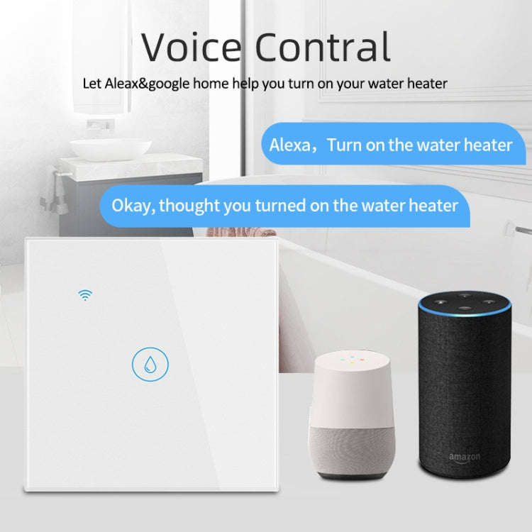 Tuya ZigBee 40A Smart High Power Water Heater Light Air Conditioner Switch Time Voice Remote Cont...