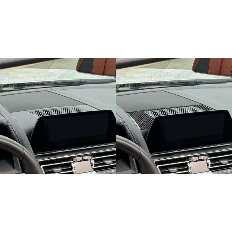 For 2019-2024 BMW 8 Series G14 Left-hand Drive Dashboard Speaker Frame Sticker(Red)