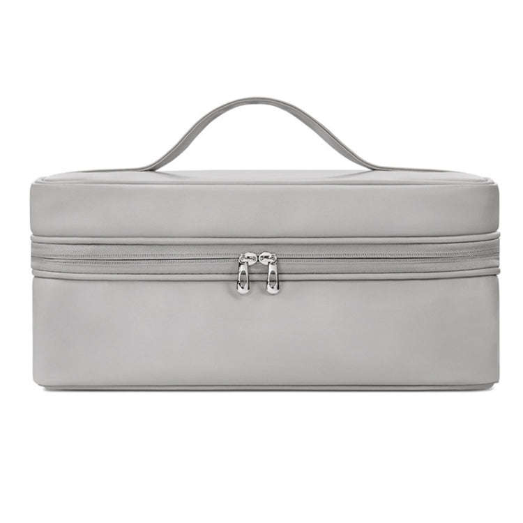 Baona BN-DS006 for Dyson Airwrap Multifunctional PU Leather Storage Bag(Grey)
