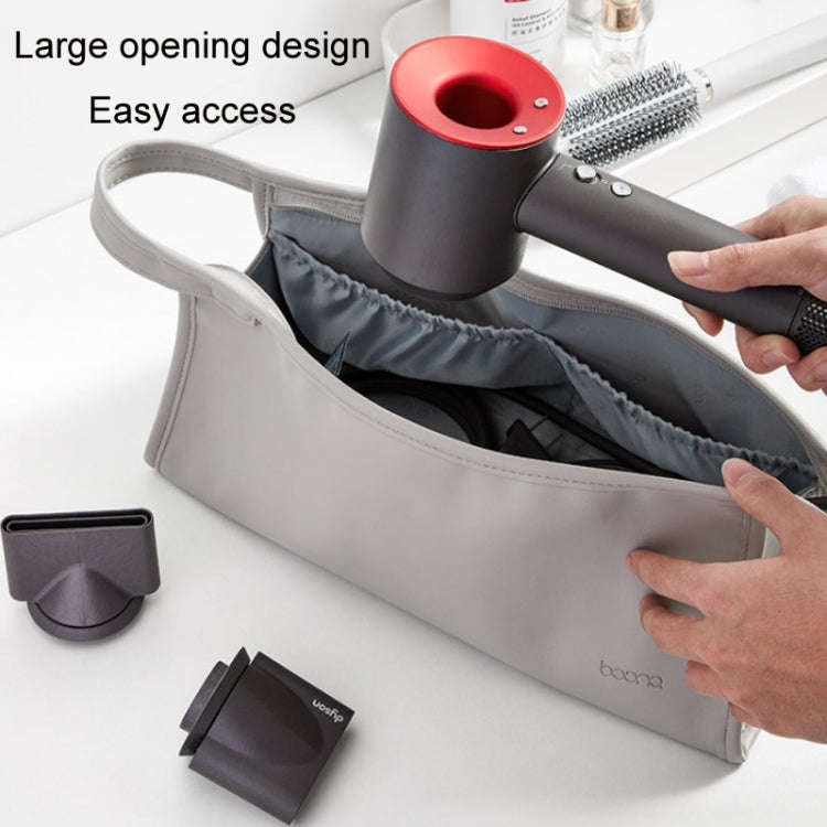 Baona BN-DS001 for Dyson Hair Dryer Accessories Leather Organizer(Blue)