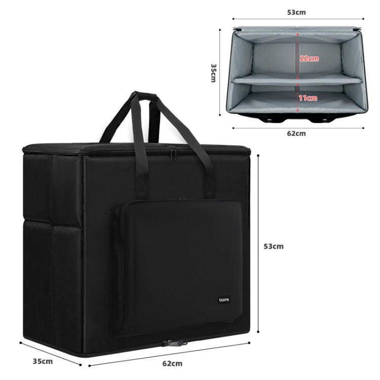 Baona BN-K002 Desktop Computer Host Monitor Keyboard Storage Bag, Size: Large 27 inches