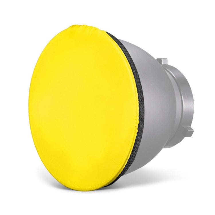 For 55 Degree Standard Cover 18cm Soft Light Fabric Cover, Color: Yellow