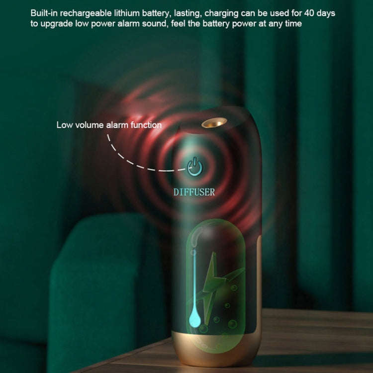 Timed Automatic Spray Air Purification Diffuser, Single Machine, No Essential Oil(2.0 Rose Pink)