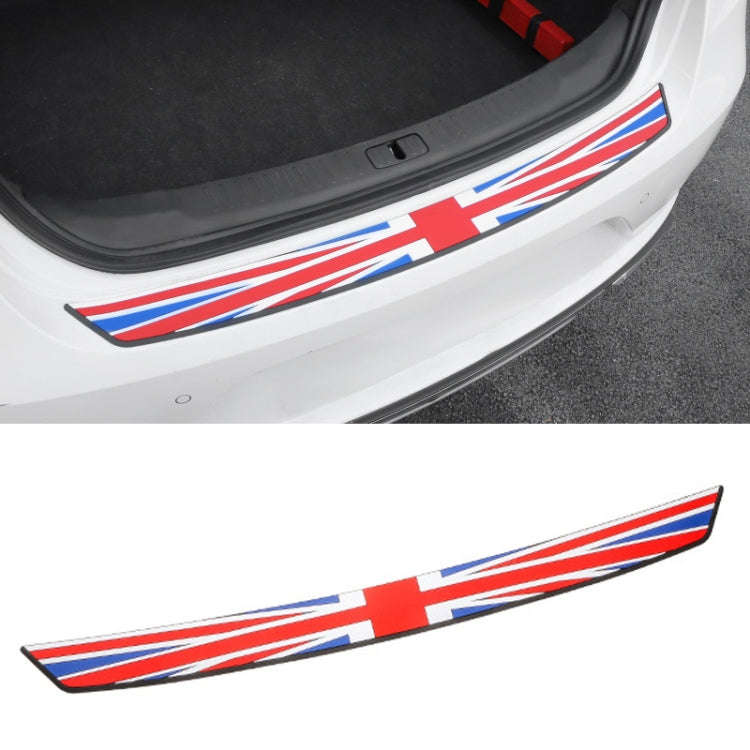 Car Trunk Anti-collision Strip Threshold Decoration Protection Sticker(British Red)