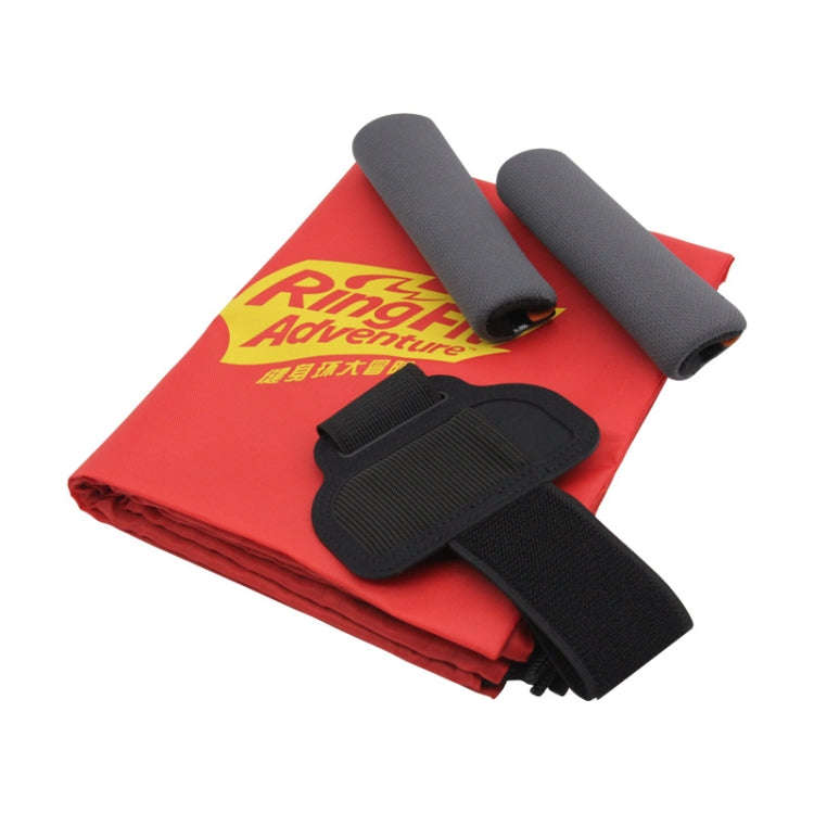 For Switch HS-SW342 Fitness Ring 3 In 1 Red Big Adventure Game Storage Set Somatosensory Sports A...