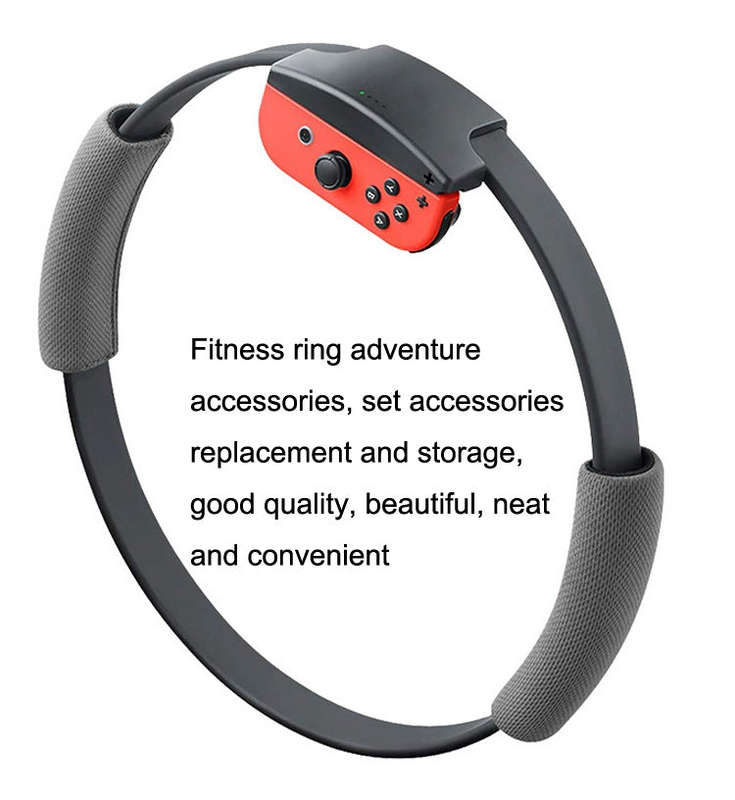 For Switch HS-SW342 Fitness Ring 3 In 1 Red Big Adventure Game Storage Set Somatosensory Sports A...