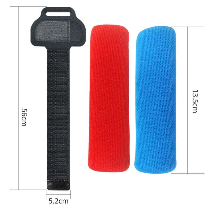 For Switch HS-SW342 Fitness Ring Leg Strap + Armrest Gray Big Adventure Game Storage Set Somatose...
