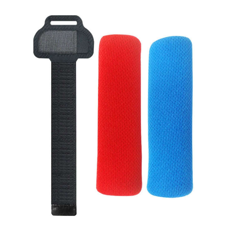 For Switch HS-SW342 Fitness Ring Leg Strap+Armrest Red+Blue Big Adventure Game Storage Set Somato...