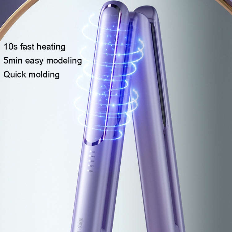 LTBEAR Negative Ion Straightening Curling Hair Wet and Dry Clipper Anti Hot Curling Iron, CN Plug...