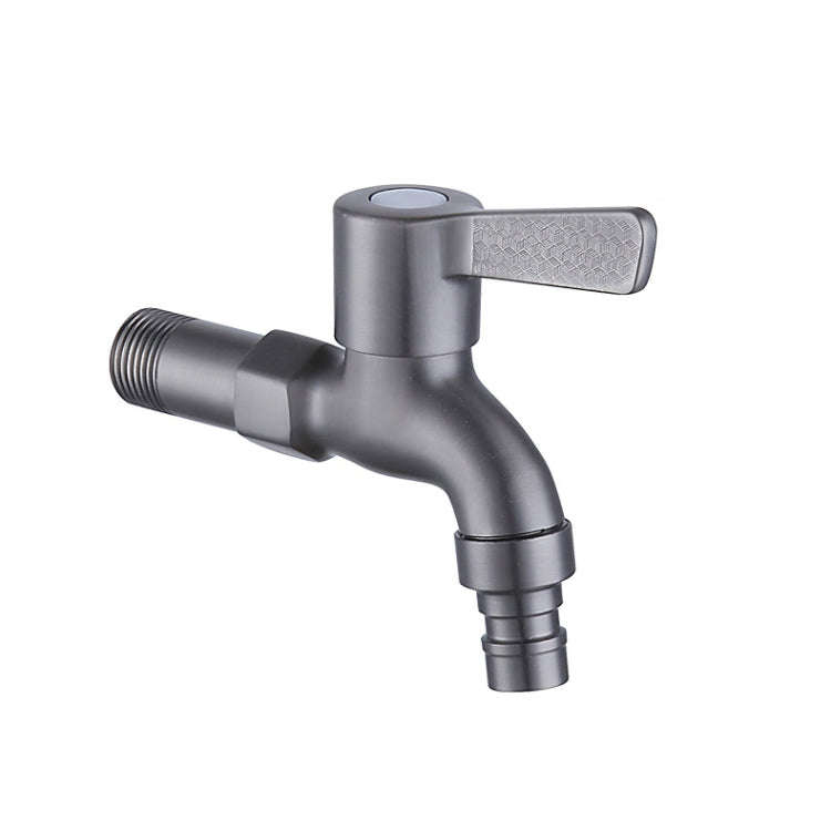 Bathroom Toilet Stainless Steel Bib Tap Wall Mounted Washing Machine Water Tap ,Spec: Medium Long...