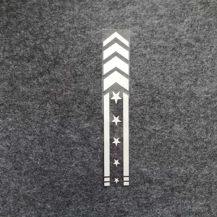 10pcs Motorcycle Car Fender Reflective Sticker Modified Decorative Waterproof Sticker Arrow Star(...