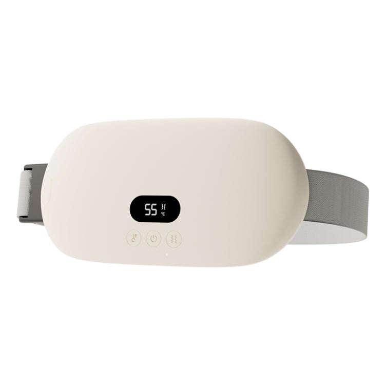 4000mAh Intelligent Massage Warming Belt Digital Electric Abdominal and Waist Massager(Yellow)