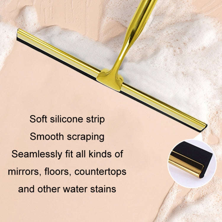 Household Stainless Steel Window Glass Manual Wiper With Square Hook