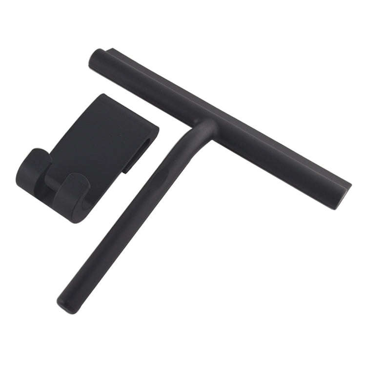 Car Glass Silicone Wiper Household Bathroom Manual Cleaning Scraper(Black)