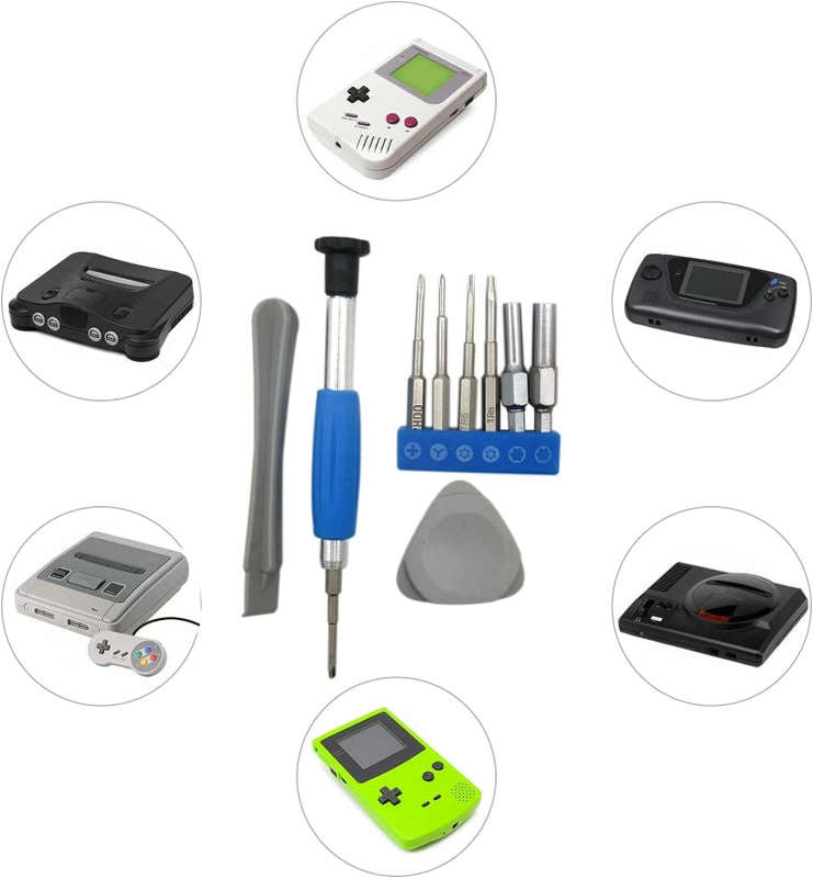 For Nintendo Switch PSP/GBA/DS/3DS 10 In 1 Repair Tool Kit Screwdriver Set