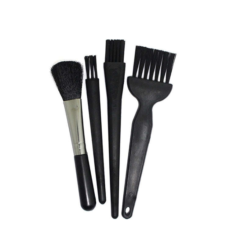 4pcs/set (3 Hard Hair+1 Soft Hair) Computer Keyboard Screen Camera Lens Digital Equipment Cleanin...