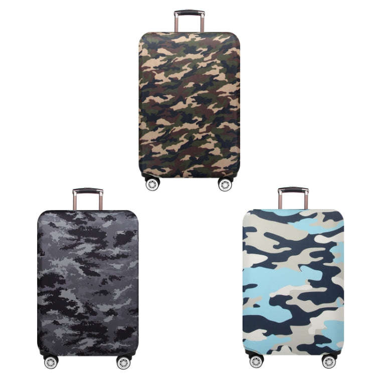 Wear-resistant Travel Trolley Suitcase Dustproof Cover, Size: S(Camouflage 1)