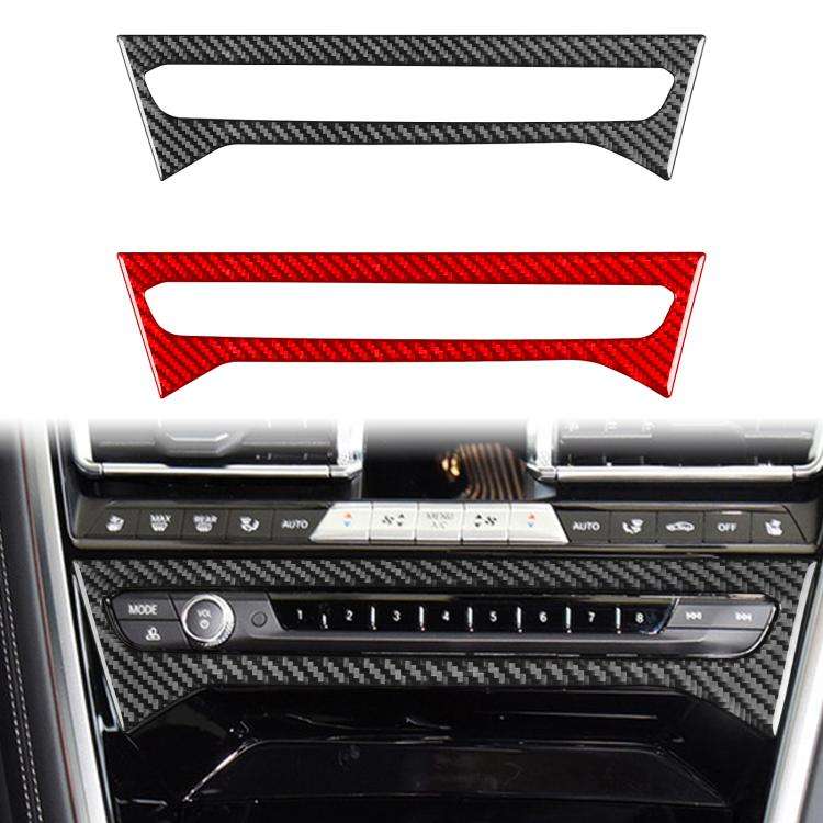 For 2019-2024 BMW 8 Series G14 Universal CD Panel Sticker for Left and Right Drive(Red)