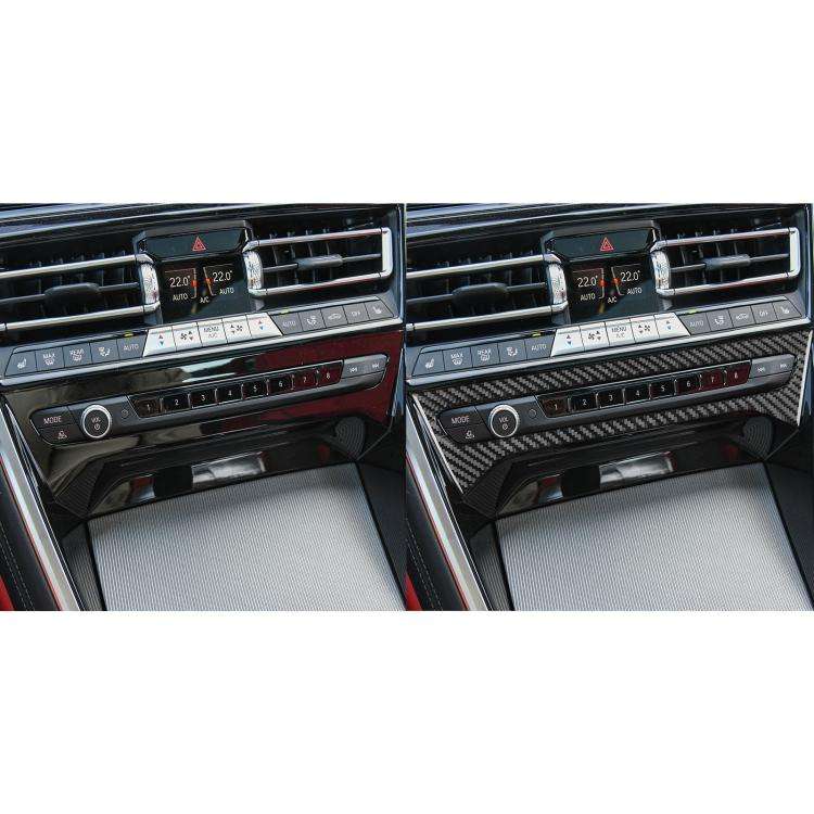 For 2019-2024 BMW 8 Series G14 Universal CD Panel Sticker for Left and Right Drive(Red)