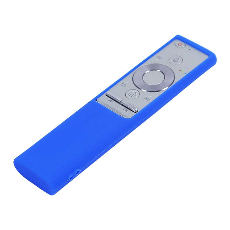 For Samsung BN-Q789FC 2pcs Remote Control Dustproof Silicone Case(Blue)