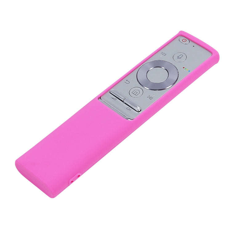 For Samsung BN-Q789FC 2pcs Remote Control Dustproof Silicone Case(Pink)