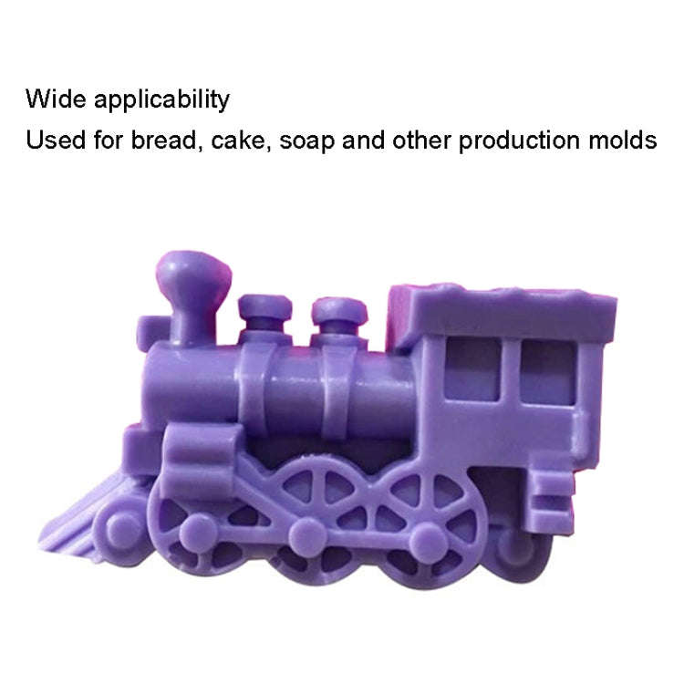 Soft Silicone Cake Mold Roasting Tools Train Shape Bread Mold