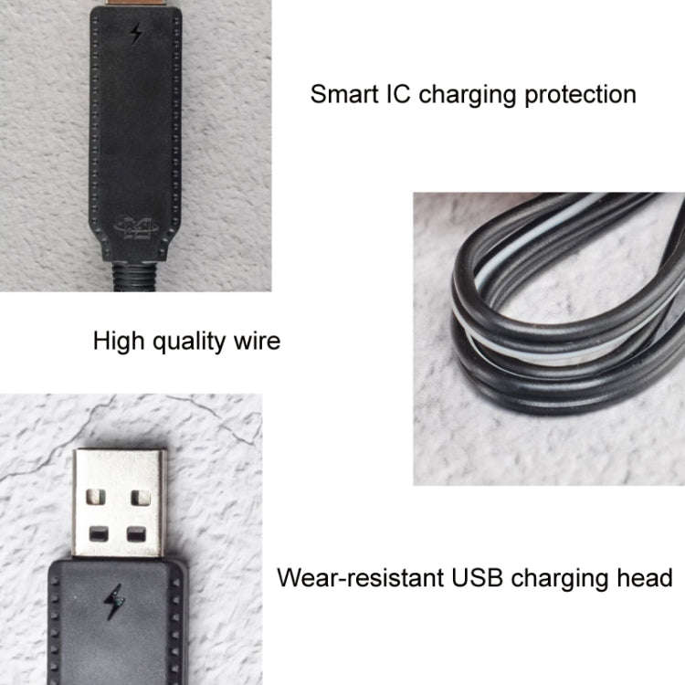 3.7V USB Smart Chip Four-Axis Aircraft Charging Cable(MX-2.0)