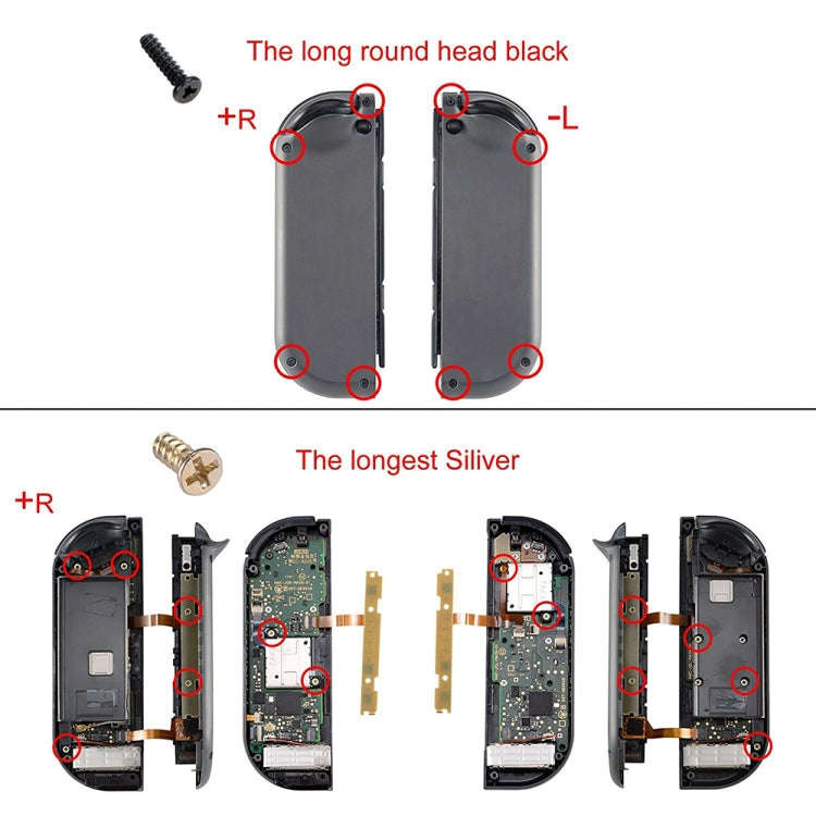 For Nintendo Switch Joy-Con 2sets Screws Repair Tools,Spec: 22 In 1