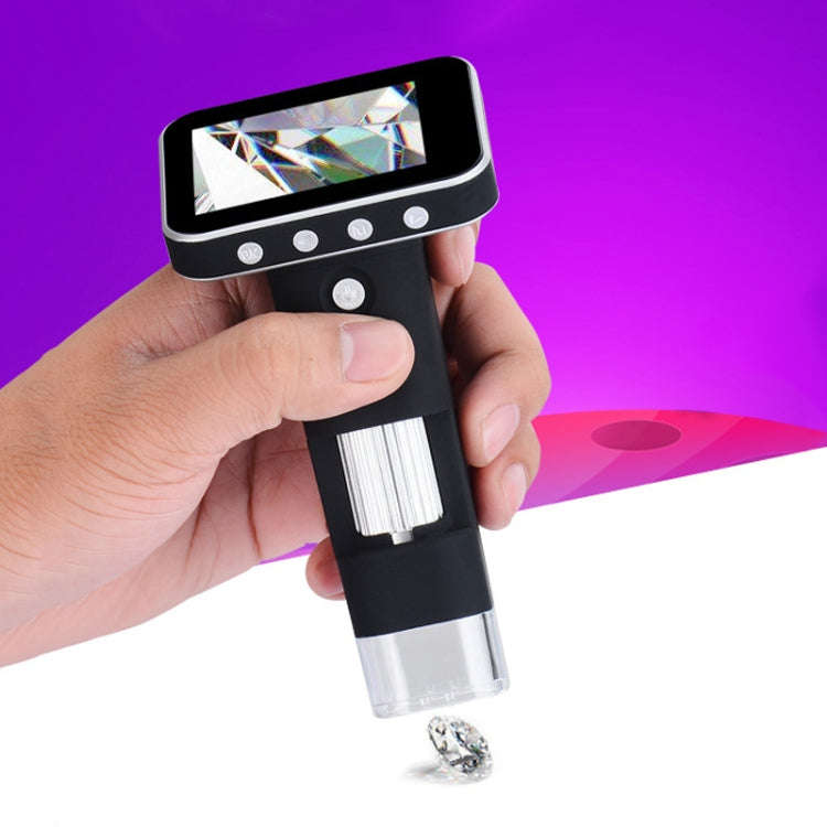 DM1 3.5-inch Screen Smart Wireless 500X HD Digital Microscope Handheld Portable Children Microsco...