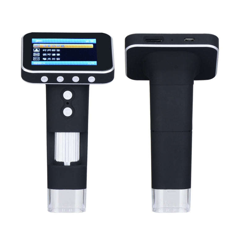 DM1 3.5-inch Screen Smart Wireless 500X HD Digital Microscope Handheld Portable Children Microsco...