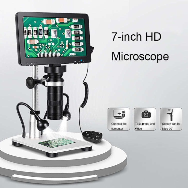 1200X 7-Inch HD Display Multifunctional Maintenance Inspection Digital Microscope(DM9-S)