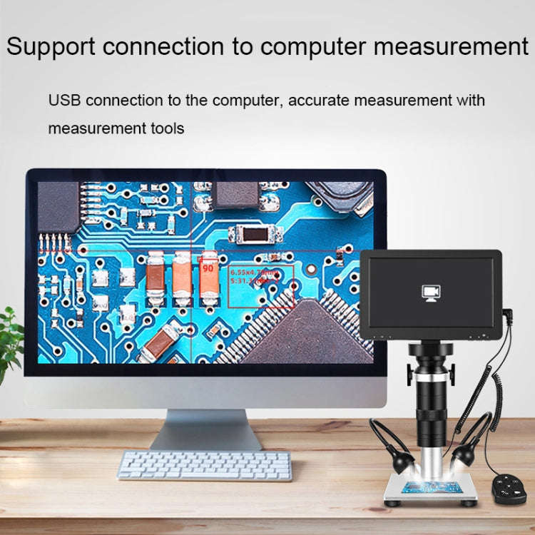 1200X 7-Inch HD Display Multifunctional Maintenance Inspection Digital Microscope(DM9-S)