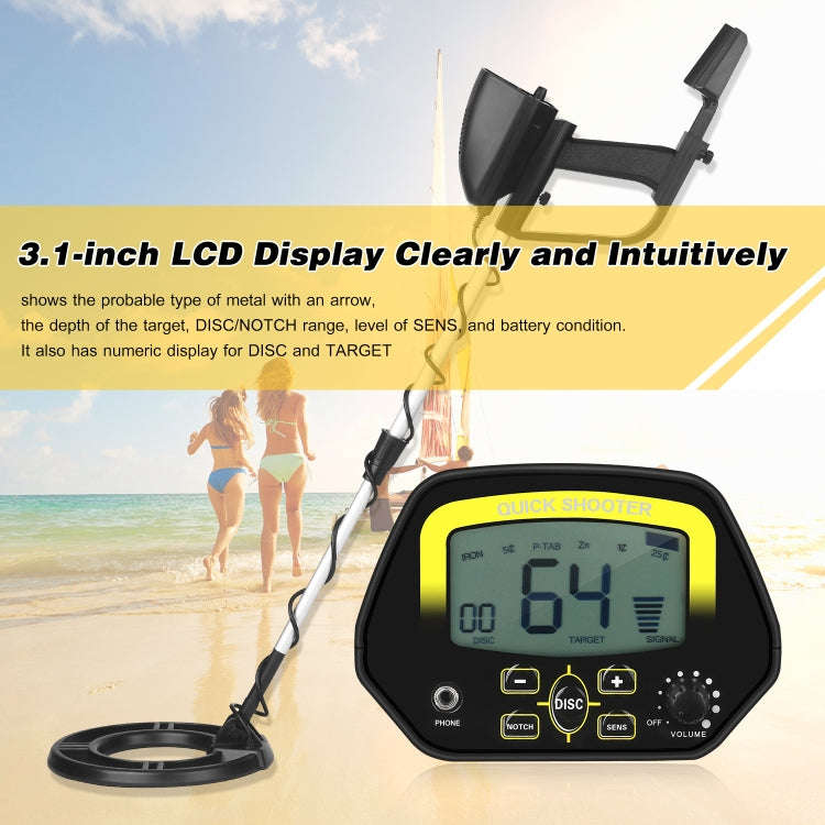 MD4060 3.1 inch LCD Underground Metal Detector