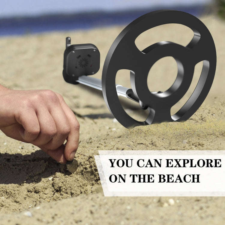 Goint MD3002 Children Beach Toy Underground Metal Detector(Black)