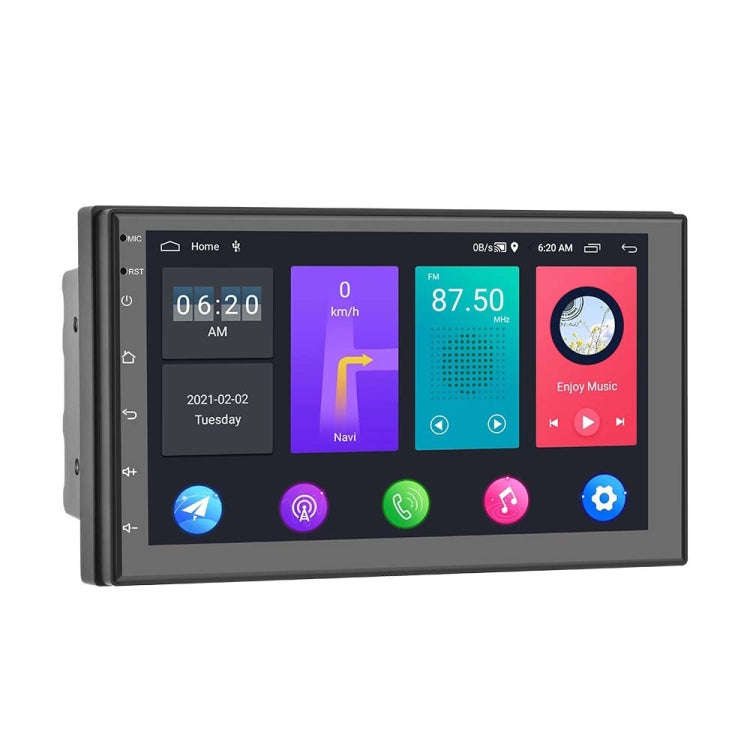A2797 7 Inch Android WiFi 2+32G Central Control Large Screen Universal Car Navigation Reversing V...