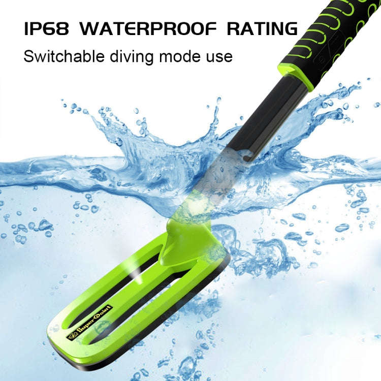 Goint Waterproof Handheld Metal Detector Underwater Treasure Hunter Detector(IP760 Green)