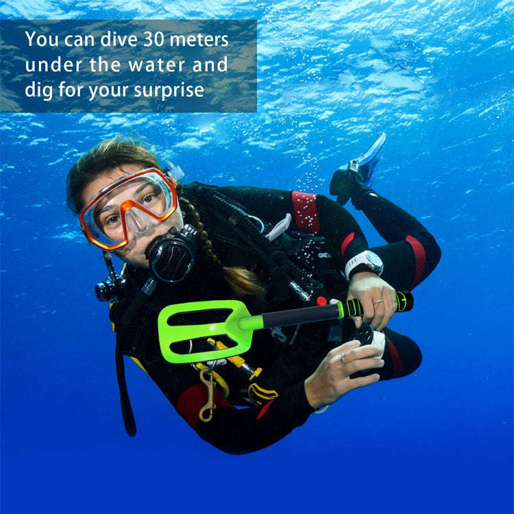 Goint Waterproof Handheld Metal Detector Underwater Treasure Hunter Detector(IP760 Green)