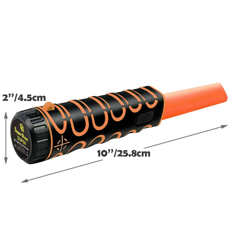 Goint IP68 Waterproof Convenience Metal Scanner High Sensitivity Underwater Metal Detector(Orange)