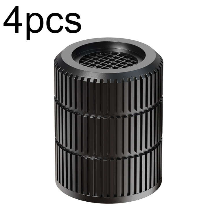 4pcs Three-layer JDY-H Washing Machine Shock-absorbing Floor Mat Furniture Non-slip Heightening B...