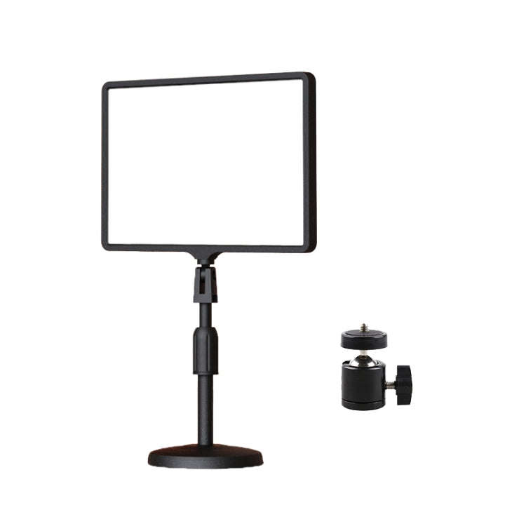 10 Inch 3000-6500K Three-color Temperature Photography Flat-panel Live Fill Light,Spec: 30cm Bracket