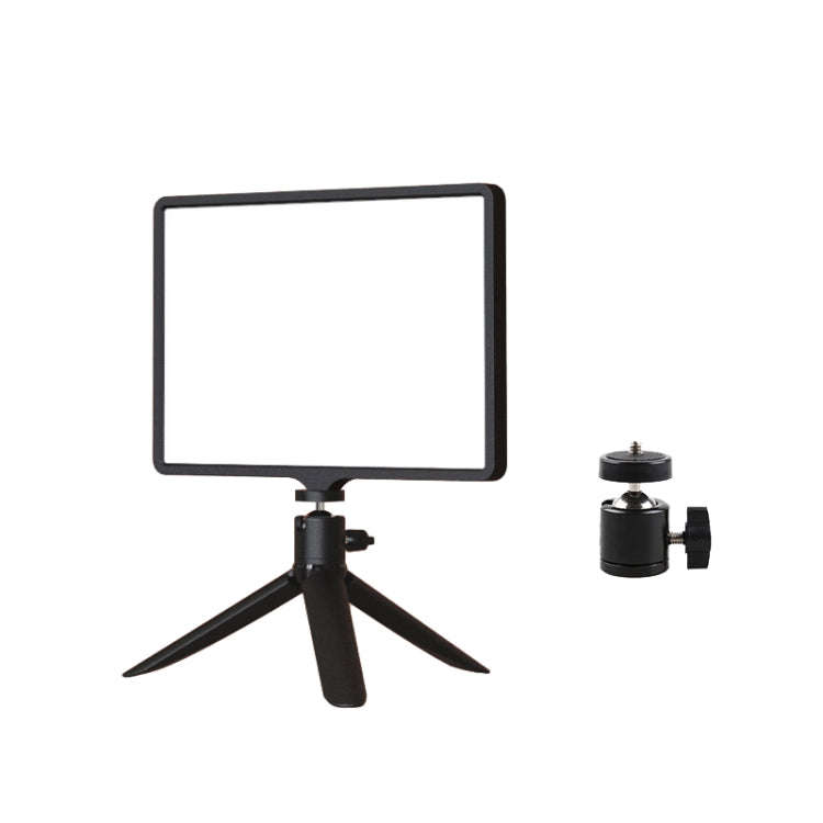 10 Inch 3000-6500K Three-color Temperature Photography Flat-panel Live Fill Light,Spec: Small Tripod