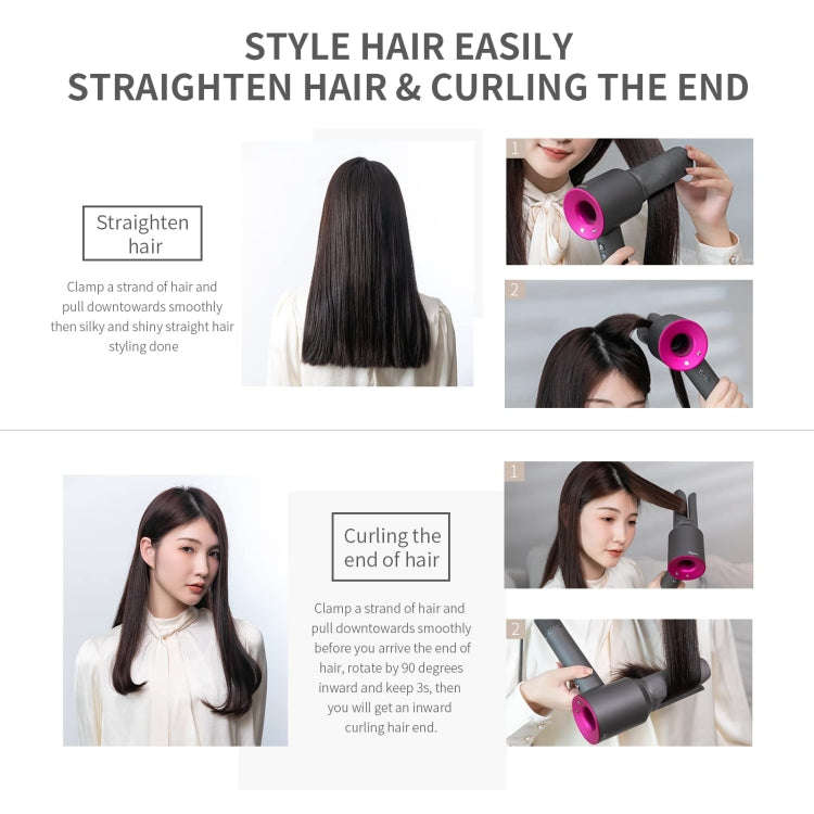 For Dyson HD01 HD02 HD03 HD04 HD08 HD15 Hair Dryer Straight Nozzle Attachment (Random Color)