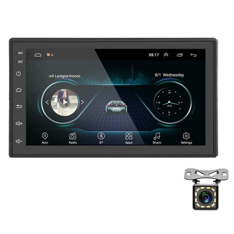 A2222KT 7 Inch Android Navigation WiFi Version 1+32G GPS Bluetooth 2.5D Screen Car Central Contro...